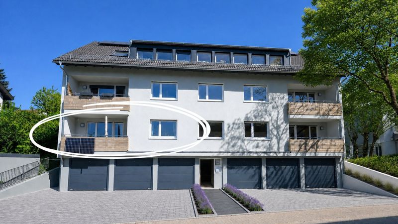 Gartenwohnung | MFH top saniert (EH70) | 3 Zimmer | 2 Balkone